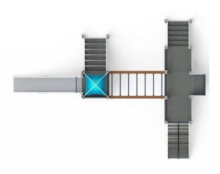 Детская игровая площадка Морской ДИК 2.17.03-01 H=1500, фото 5