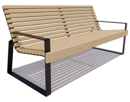 Парковая скамейка Белгород, Лиственница 2 м, фото 2 Парковая скамейка Белгород, Лиственница 2 м, фото 2