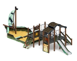 Детская игровая площадка Летучий Голландец Парусник ДИК 2.03.3.02-04 Н=1200, фото 3