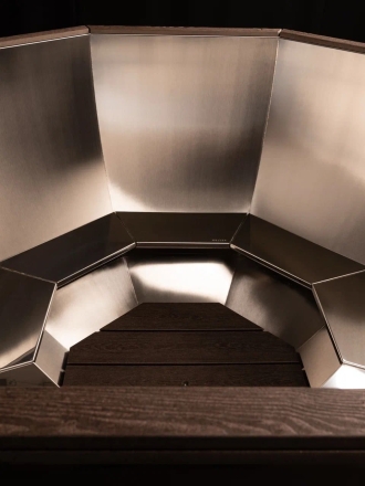 Банный чан KELLEK Sever AISI 201 на 4-6 человек стальной, фото 2