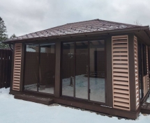 Застекленная беседка КАНАДА Застекленная беседка КАНАДА