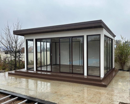 Застекленная беседка БОЛЬШОЙ ДАЧНЫЙ ОФИС, фото 1