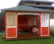 Прямоугольная беседка РАДОСТЬ Прямоугольная беседка РАДОСТЬ