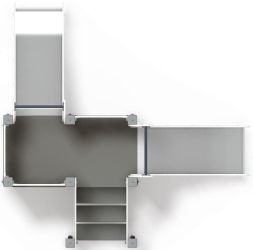 Горка двойная Малыш (Эко) - ИО 41.01.02-02 - Н=750, фото 5