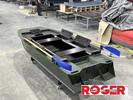 Моторная лодка ROGER ПНД Prizma 3500 (малокилевая), фото 3