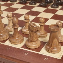 Шахматы Сенеж "Стаунтон" Махагон Шахматы Сенеж "Стаунтон" Махагон