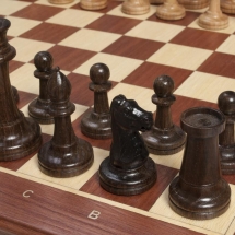 Шахматы Сенеж "Стаунтон" Махагон Шахматы Сенеж "Стаунтон" Махагон