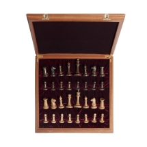 Шахматы Сенеж "Стаунтон" Махагон Шахматы Сенеж "Стаунтон" Махагон