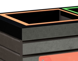 Урна для раздельного сбора мусора Сортер, фото 4