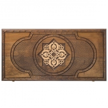 Нарды резные &quot;Золотой Узор 1&quot;, Mirzoyan