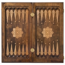 Нарды резные "Золотой Узор 1", Mirzoyan Нарды резные "Золотой Узор 1", Mirzoyan