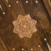 Нарды резные "Золотой Узор 1", Mirzoyan Нарды резные "Золотой Узор 1", Mirzoyan