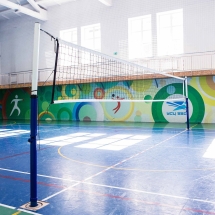 Стойки волейбольные телескопические окрашенные (под стакан) Стойки волейбольные телескопические окрашенные (под стакан)