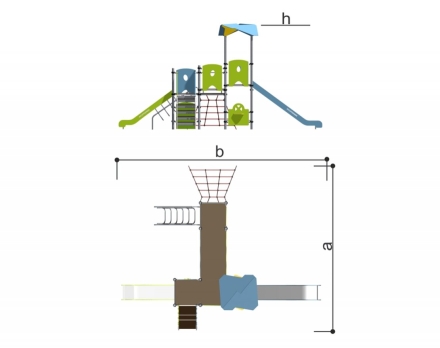 Игровой комплекс Romana 101.64.09, фото 4