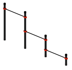 Воркаут 108 красный ВТ 12.07-01, фото 2 Воркаут 108 красный ВТ 12.07-01, фото 2