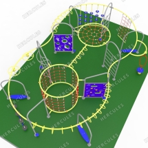 Игровая спортивная площадка серии Космос К-379