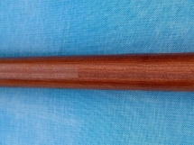 Жерди стеклопластиковые, ошпоненные красным деревом, для мужских брусьев, пара