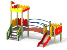 ДИК 2.095 Детский игровой комплекс Н=700 мм