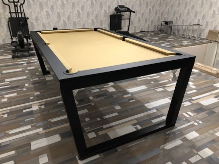 БИЛЬЯРДНЫЙ СТОЛ 9 ФУТОВ "НЕВСКИЙ" ХАЙ-ТЕК STYLE (пирамида), фото 2