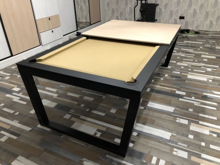 БИЛЬЯРДНЫЙ СТОЛ 9 ФУТОВ "НЕВСКИЙ" ХАЙ-ТЕК STYLE (пирамида), фото 4