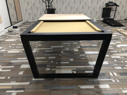 БИЛЬЯРДНЫЙ СТОЛ 9 ФУТОВ "НЕВСКИЙ" ХАЙ-ТЕК STYLE (пирамида), фото 5