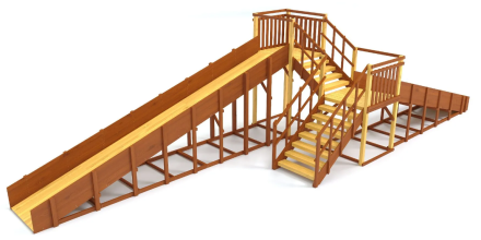 Зимняя горка Савушка Зима 7/1, фото 1