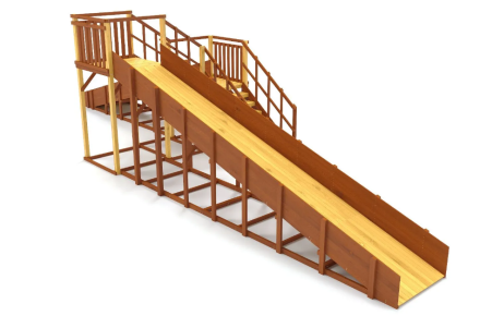 Зимняя горка Савушка Зима 7/1, фото 2