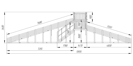 Зимняя горка Савушка Зима 7/1, фото 6