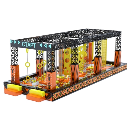 Ниндзя-парк &quot;Старт&quot; 48 м.кв. (9,6x5x3 м), фото 1