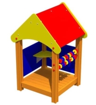 Домик-беседка Счеты-2 CКИ 126 для детских площадок