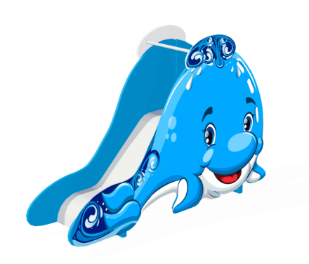 Детская горка Кит ГР-09Х H=750 для игровой площадки, фото 1