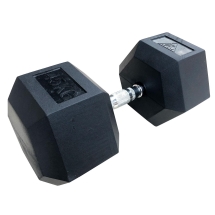 ГЕКСАГОНАЛЬНЫЕ ОБРЕЗИНЕННЫЕ ГАНТЕЛИ DFC DB001-45 45кг (пара) ГЕКСАГОНАЛЬНЫЕ ОБРЕЗИНЕННЫЕ ГАНТЕЛИ DFC DB001-45 45кг (пара)