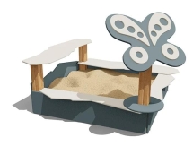 Песочница ВСТ 5656 для детской площадки Песочница ВСТ 5656 для детской площадки