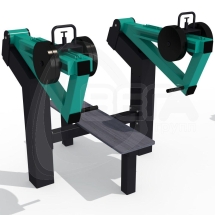Тренажер с переменной нагрузкой "Жим лежа" ТР060.18