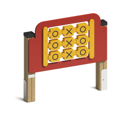 Развивающее оборудование Крестики-Нолики ИО-64 для детской площадки Развивающее оборудование Крестики-Нолики ИО-64 для детской площадки