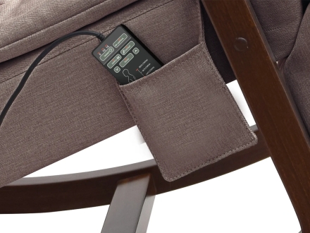 Массажное кресло качалка OTO Grand Life OT2007 Капучино, фото 8