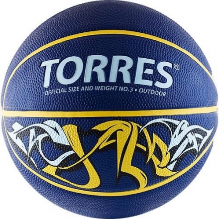 Мяч баскетбольный любительский &quot;TORRES Jam&quot;, размер 3, фото 1