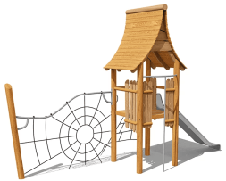 Игровой комплекс Эко VST 0032 для детской площадки, фото 2 Игровой комплекс Эко VST 0032 для детской площадки, фото 2