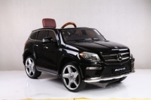 Детский электромобиль Mercedes GL63 AMG Black LUXURY 4WD MP4 2.4G - SX1588-H