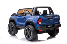 Детский электромобиль DK-HL850 Toyota Hilux (синий глянец) DK-HL850