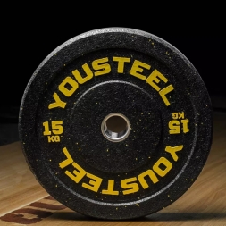 Бампированный диск YOUSTEEL HI-TEMP 15 кг, фото 1 Бампированный диск YOUSTEEL HI-TEMP 15 кг, фото 1