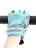 Перчатки для фитнеса женские замш серо-голубые  X10