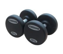 Гантели фиксированные обрезиненные FOREMAN FM/ARD-70KG