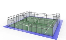 Корт для игры в падел 10х20 м 