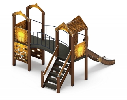 Детская игровая площадка Рада Эко ДИК 2.01.2.05-02 H=1200, фото 2