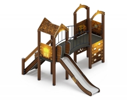 Детская игровая площадка Рада Эко ДИК 2.01.2.05-02 H=1200, фото 1