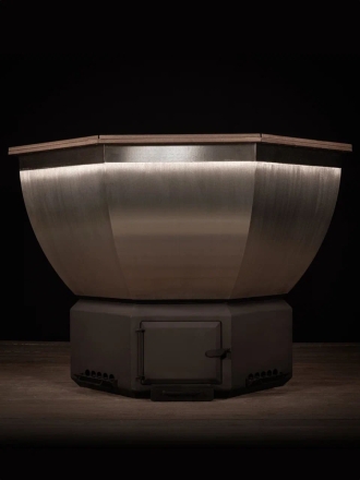 Банный чан KELLEK Sever AISI 304 на 4-6 человек стальной, фото 1