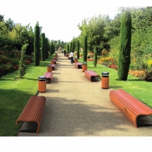 Скамья парковая Волна 4