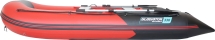 Gladiator B 330 AD LIGHT Красно-черный моторная лодка ПВХ Air-deck