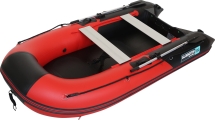Gladiator B 330 AD LIGHT Красно-черный моторная лодка ПВХ Air-deck